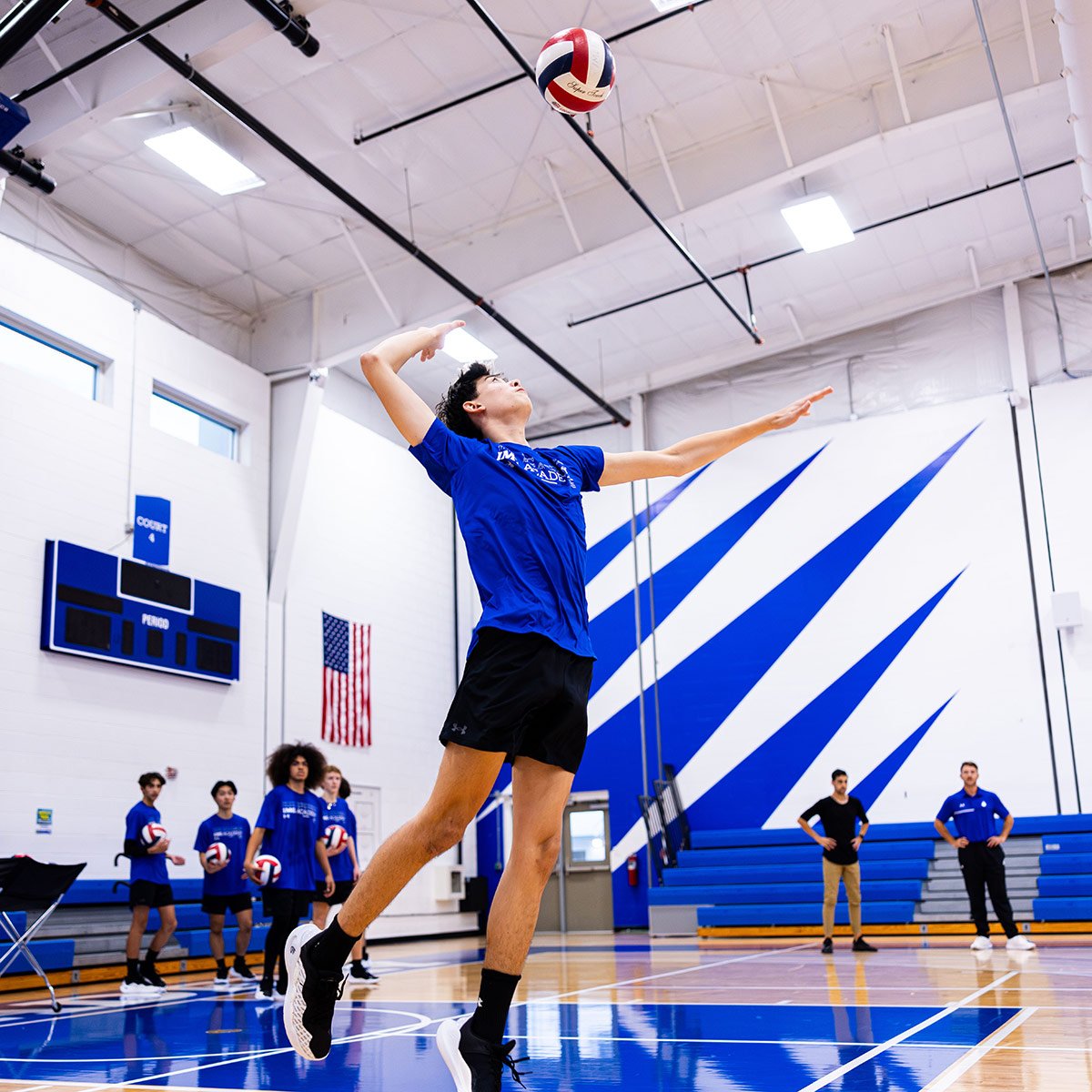 volleyball camp technical