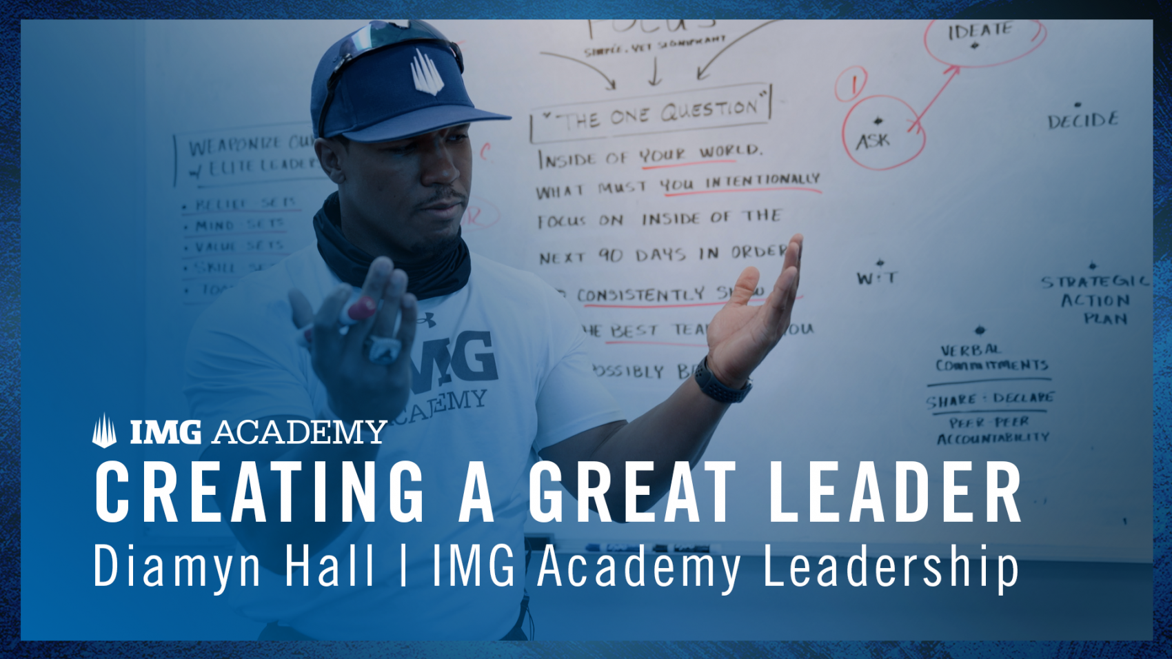 Creating a Great Leader: Diamyn Hall, IMG Academy Baseball Leadership  Class