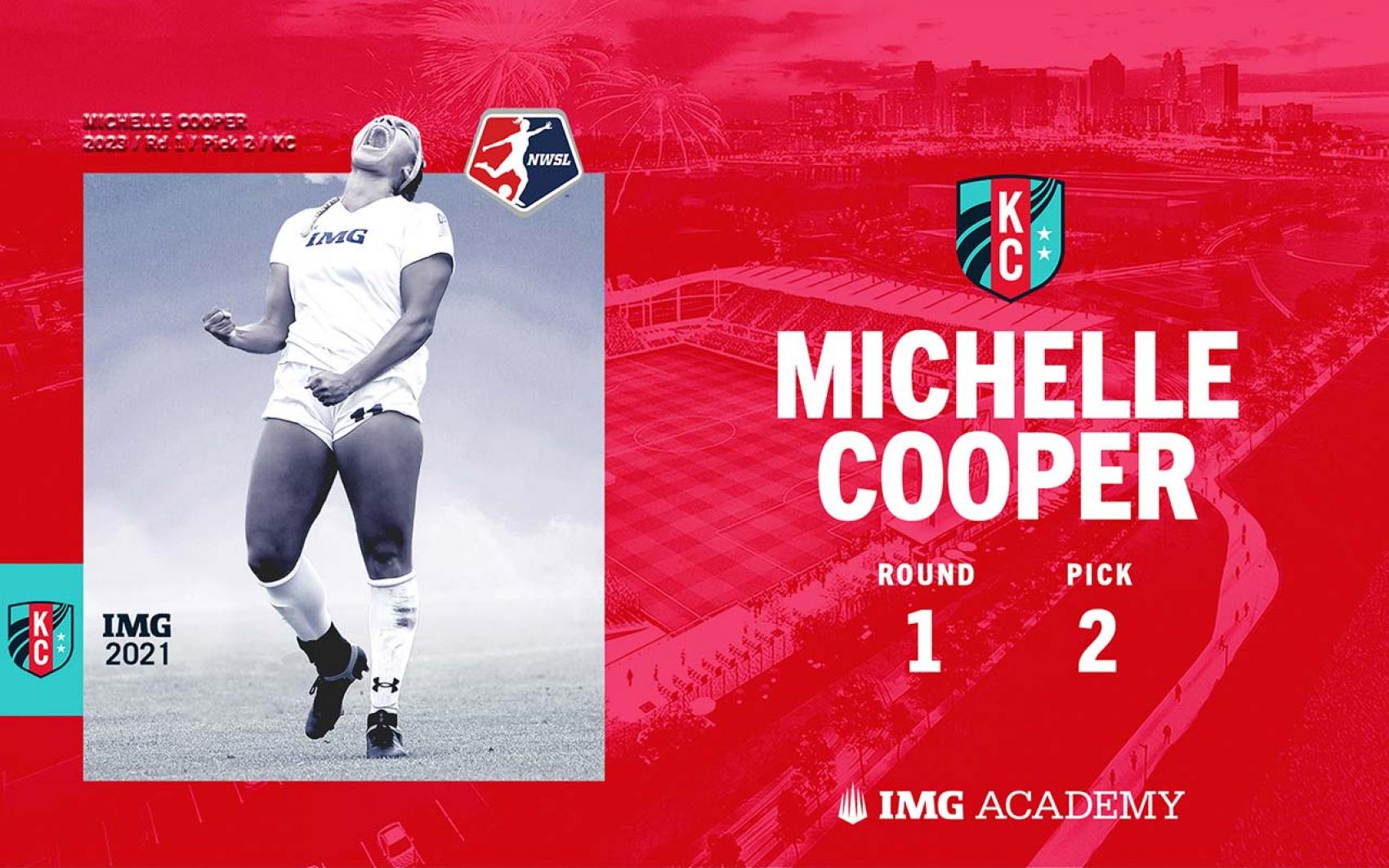 IMG Academy Alumna Michelle Cooper Selected Second in NWSL Draft