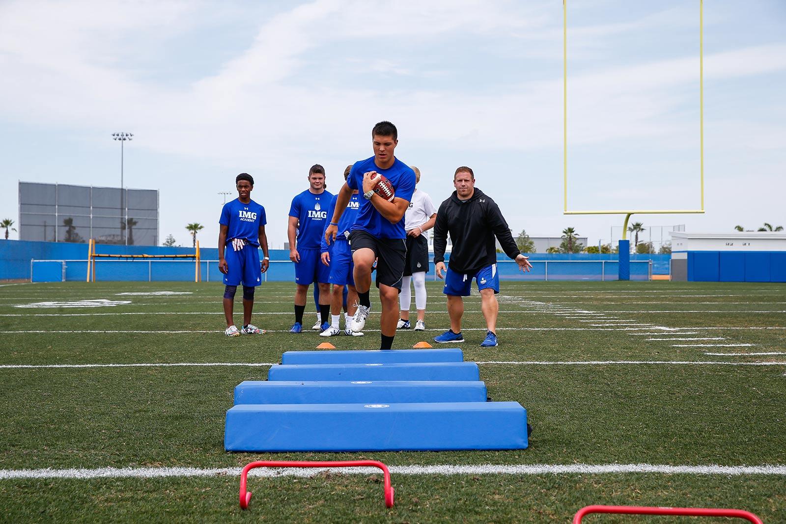 3 Football Drills To Become A Better Quarterback | IMG Academy